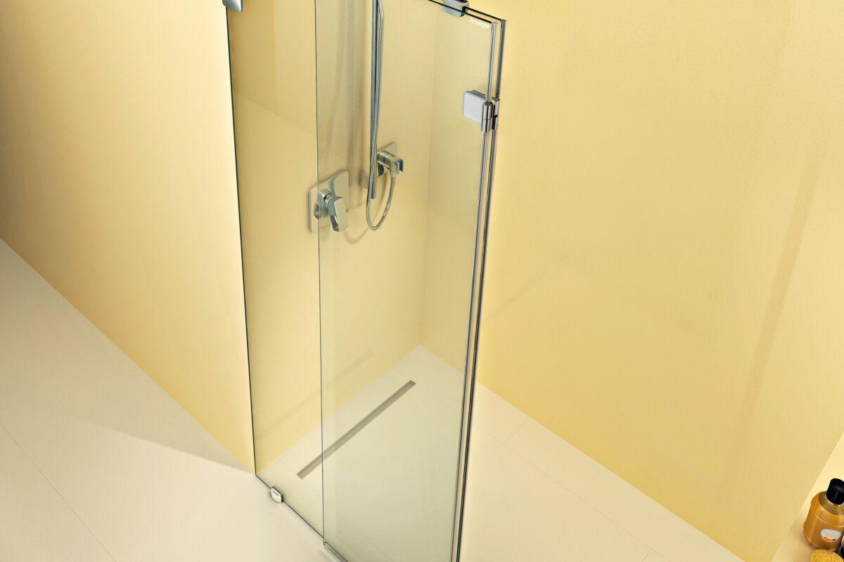 3D Cabin Dusch-Spritzschutz Fürs Badezimmer – Verhindert Spritzwasser & Schimmel (weiß)