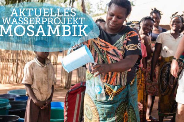 Aktion der G.U.T-Gruppe: Beim Kauf eines Wasserfilters fließen fünf Euro in das Trinkwasserprojekt in Mosambik 