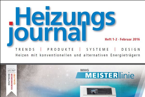 HeizungsJournal – Heft 1-2, Februar 2016 HeizungsJournal – Heft 1-2/2016 HeizungsJournal – Heft 1-2, Februar 2016 HeizungsJournal – Heft 1-2/2016