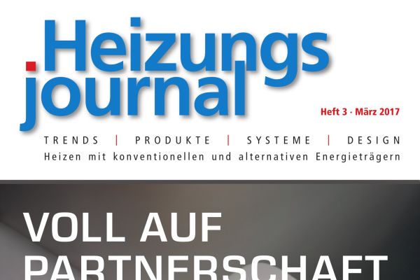 HeizungsJournal - Heft 3, März 2017 HeizungsJournal - Heft 3/2017 HeizungsJournal - Heft 3, März 2017 HeizungsJournal - Heft 3/2017