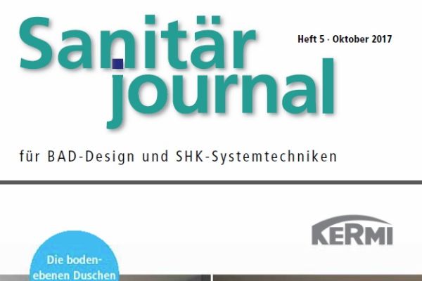 SanitärJournal - Heft 5, Oktober 2017 SanitärJournal - Heft 5/2017 SanitärJournal - Heft 5, Oktober 2017 SanitärJournal - Heft 5/2017