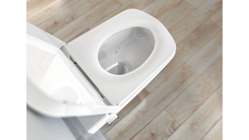 Dusch-WC „TECEone“ reinigt die Nutzer mit einem Wasserstrahl