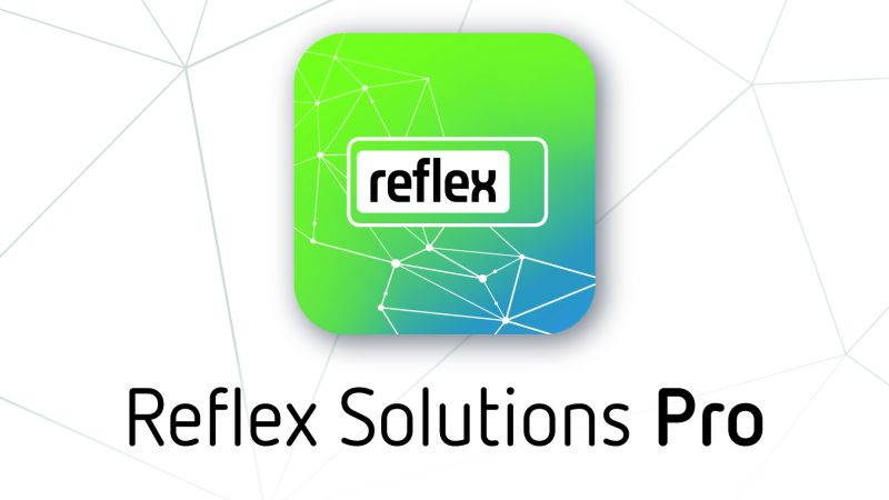 Logo der Software Reflex Solutions Pro.