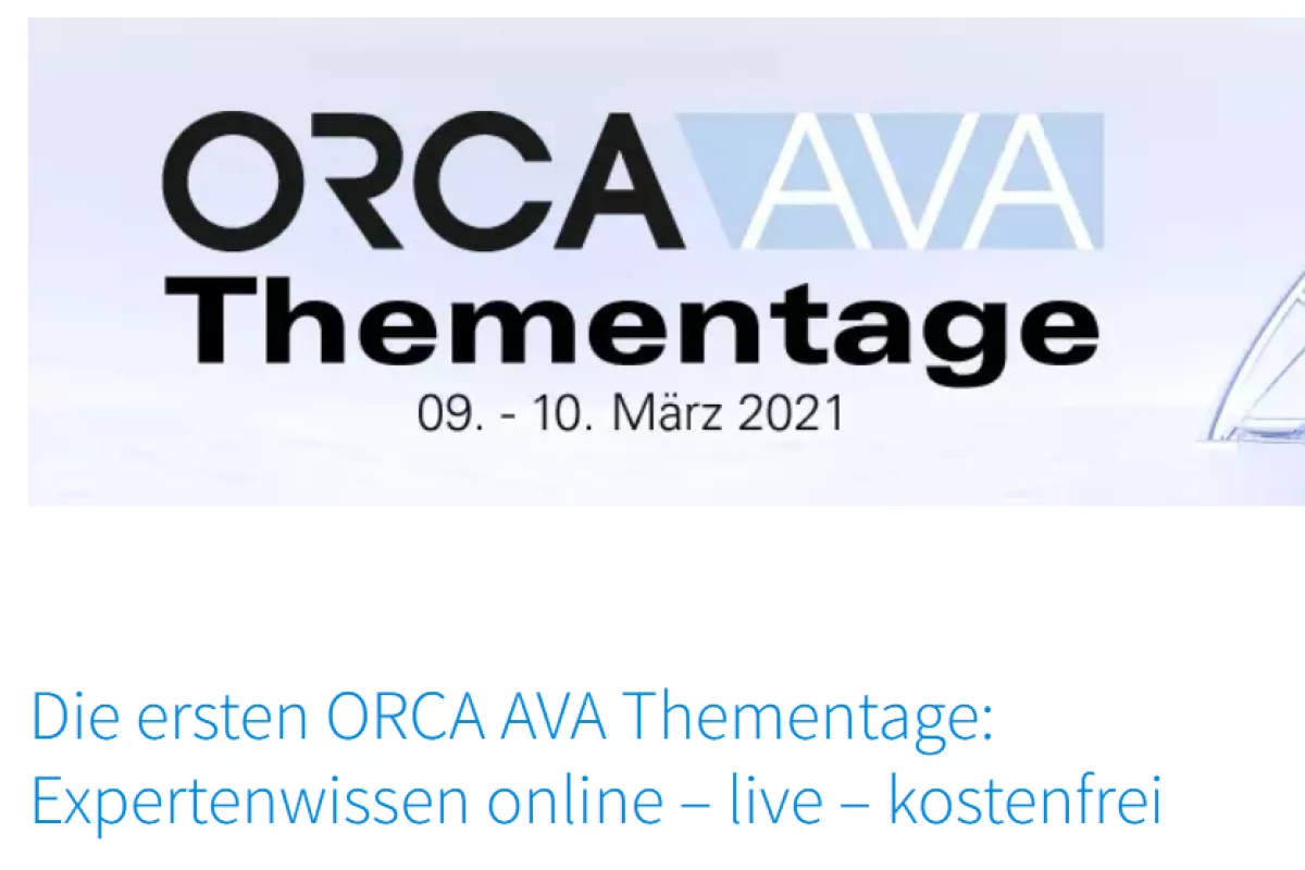 AVA Expertenwissen online live und kostenfrei Integrale Planung