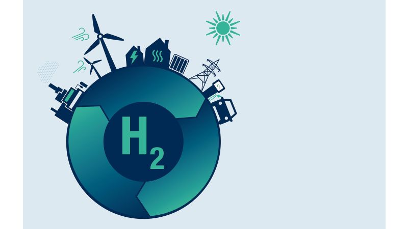 Wasserstoff kann einen wesentlichen Beitrag zum Klimaschutz leisten – etwa als Brennstoff für Heizungen. 