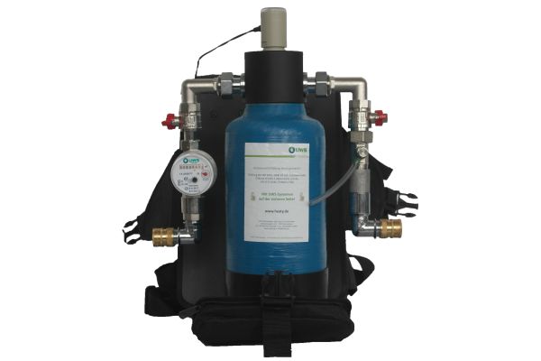 Für die Wasseraufbereitung in Heizungsanlagen: das 'Heaty Mobile' von UWS Technologie