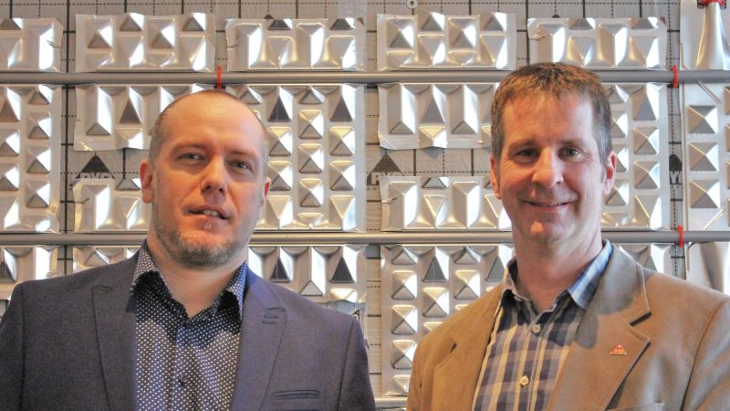 Foto: Andreas Landa (links) und Christian Pfnür, beide Geschäftsführer und Eigentümer von PYD-Thermosysteme.