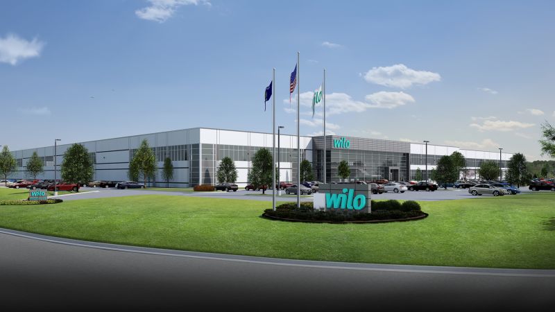 Das Bild zeigt den Wilo-Konzern Wilo USA LLC.