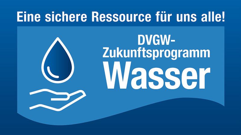Gemeinsam mit seinen Mitgliedern und Partnern führt der DVGW in den kommenden drei Jahren das Zukunftsprogramm Wasser durch. Es soll dazu beitragen, eine Strategie für die zukünftige Wasserversorgung in Deutschland zu entwickeln. 