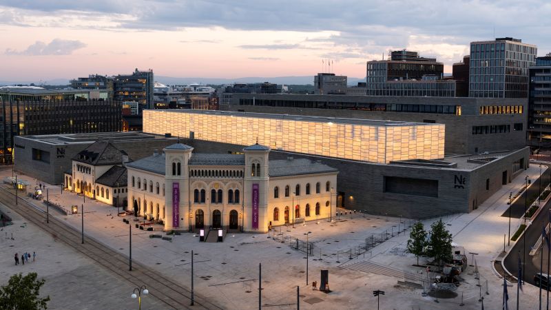 Norwegens Hauptstadt Oslo ist mit dem neuen Nationalmuseum