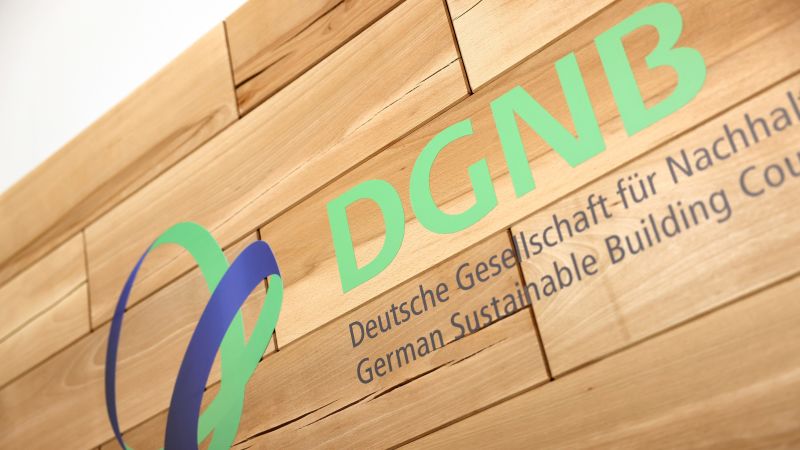 Bild zeigt DGNB Logo
