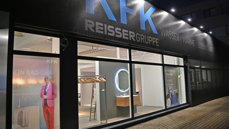 Das Bild zeigt die KFK-Filiale in Frankfurt.
