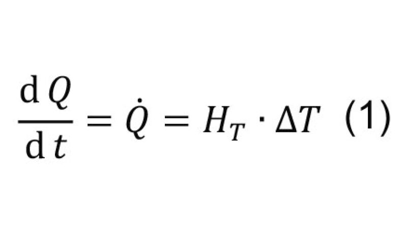 Fouriersches Gesetz, Gleichung (1).
