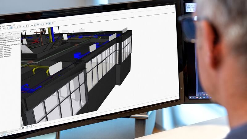 Mit dem DDScad Viewer, einem kostenfreien und leistungsfähigen IFC-Viewer, können Beteiligte an Open-BIM-Projekten Fachmodelle aus Architektur, TGA und Elektrotechnik koordinieren und kontrollieren sowie mit ihren Kooperationspartnern softwareübergreifend Daten austauschen.