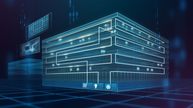 Der „Building Twin“ liefert außerdem wertvolle Daten, welche die Planung zukünftiger Gebäude verbessern können.