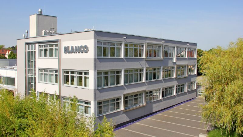 Das Bild zeigt das neue BLANCO UNIT Innovation Center.