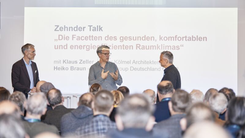 Bild zeigt Zehnder Planer Symposium 