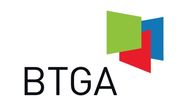 Das Bild zeigt das Logo des BTGA.