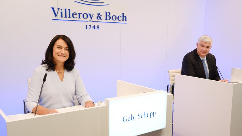 Das Bild zeigt Gabi Schupp (CEO) und Dr. Markus Warncke (CFO).