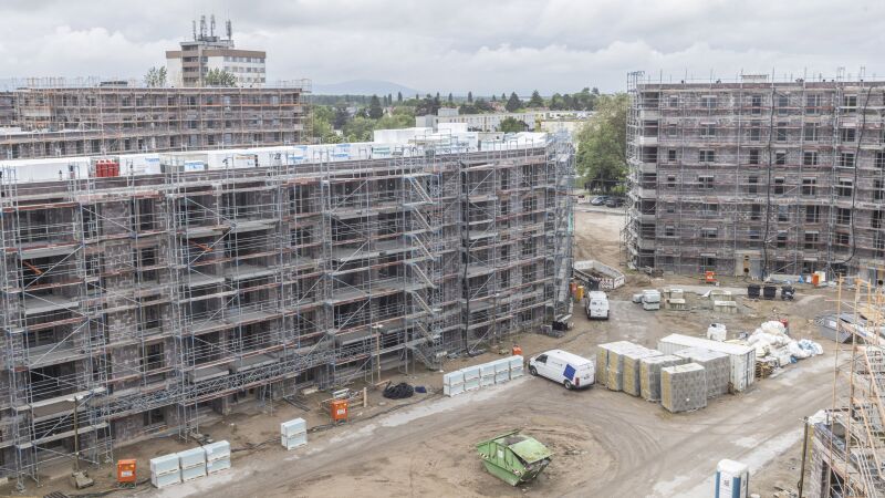 Auf dem August-Klingler-Areal in Karlsruhe-Daxlanden entstehen 354 neue Wohneinheiten in stadtnaher Lage.