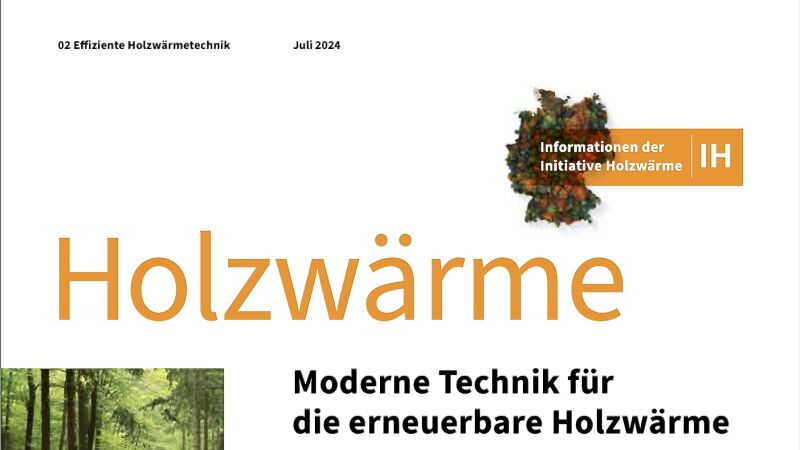 Das neue Factsheet rund ums Thema Holzwärme