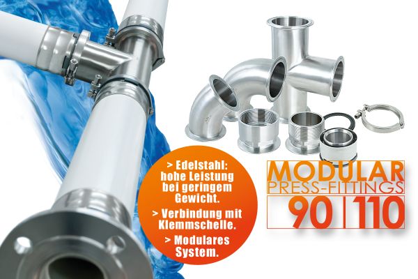 Produktbild des Alu-Verbundrohr-Systems.