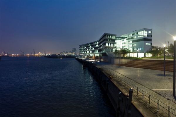 Die HafenCity wird ab 2018 mit industrieller Fernwärme beheizt. 