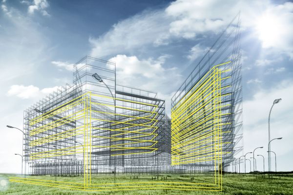 Die parametrischen BIM-Daten von Viega werden für die Planung im digitalen Gebäudemodell eingesetzt. 