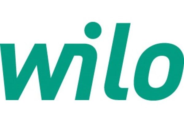 Das Logo von Wilo.