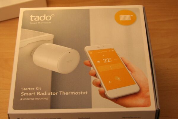 Das Smarte Heizkörper-Thermostat–Starter Kit von tado°.