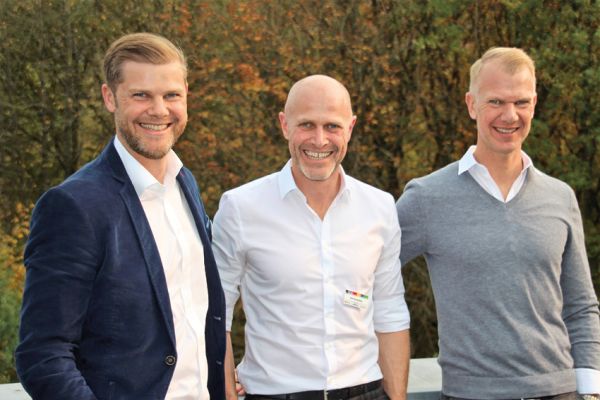Seit 2010 bei der aquatherm Unternehmensgruppe verantwortlich und sehr erfolgreich: die drei Brüder (v.l.n.r.) Christof, Dirk und Maik Rosenberg.