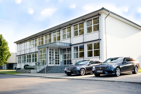 Der Firmensitz von SHS in Brüggen-Bracht in Nordrhein-Westfalen.