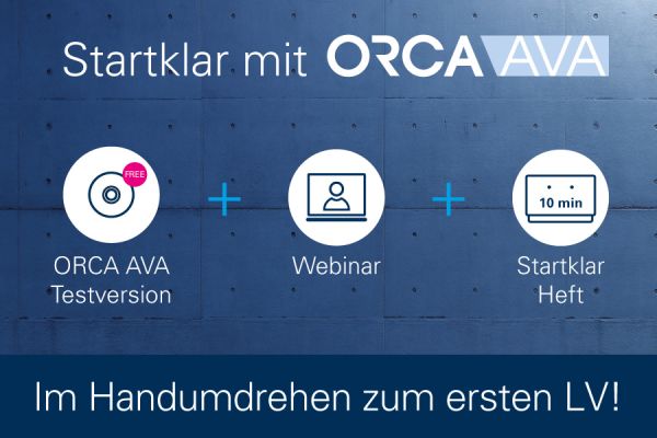 Werbebanner für AVA Startklar von Orca.