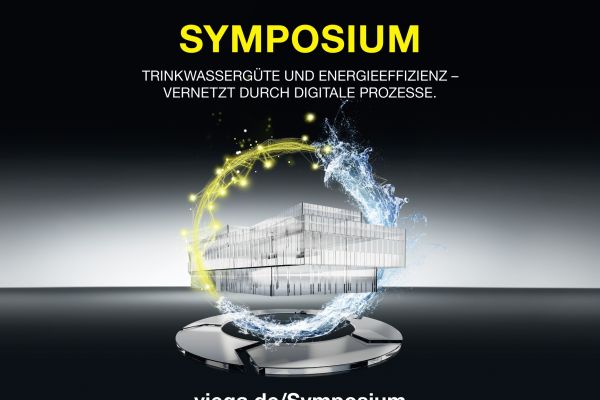 Das Bild zeigt das Viega-Symposium-Werbeplakat.