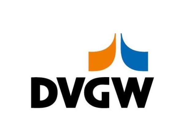 Das Bild zeigt das DVGW-Logo.