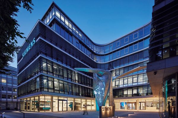 Der Hauptsitz von Siemens in München.