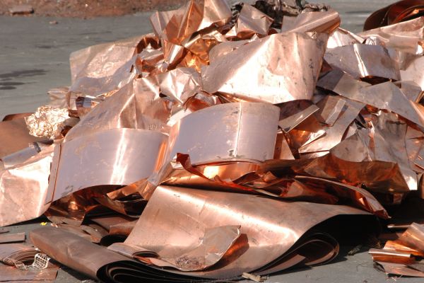 Europas stetig wachsender Bedarf an Kupfer wird zunehmend durch Recycling gedeckt.  
