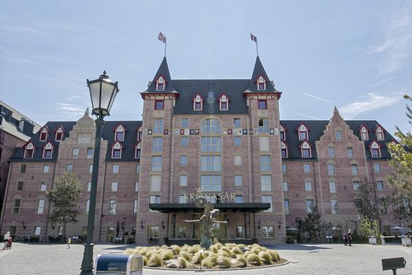 Das Hotel Krønasår im Europa-Park Rust.
