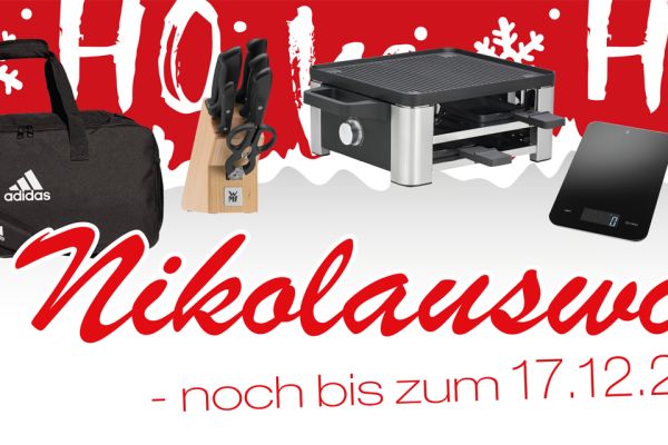 Werbung für die Nikolauswochen von Weimann&Schanz.