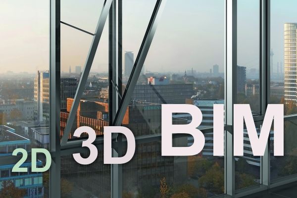 Der Weg von 2- über 3D hin zum Planen in BIM