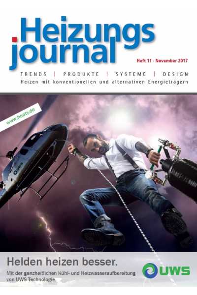 HeizungsJournal - Heft 11, November 2017 HeizungsJournal - Heft 11/2017 HeizungsJournal - Heft 11, November 2017 HeizungsJournal - Heft 11/2017