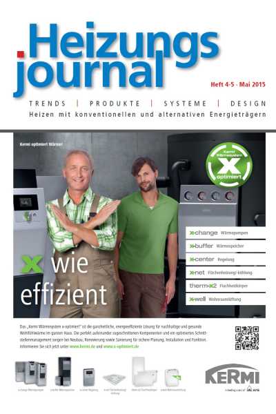 HeizungsJournal – Heft 4-5, Mai 2015 HeizungsJournal – Heft 4-5/2015 HeizungsJournal – Heft 4-5, Mai 2015 HeizungsJournal – Heft 4-5/2015